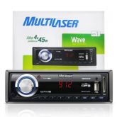 Mp3 Player Automotivo Usb Sd Wave Multilaser Auto Radio Fm